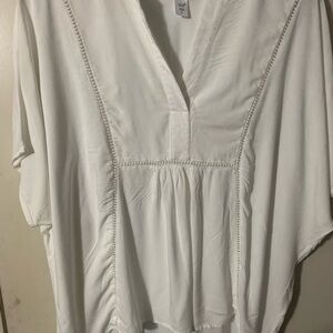 Elegant White Women's Top